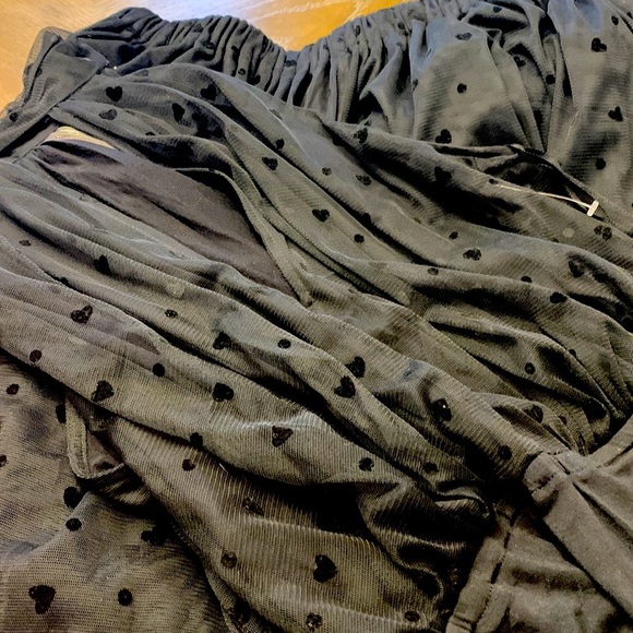 Anthropologie 2 piece tulle heart set skirt and bodysuit new without tags sz lg - Picture 7 of 11